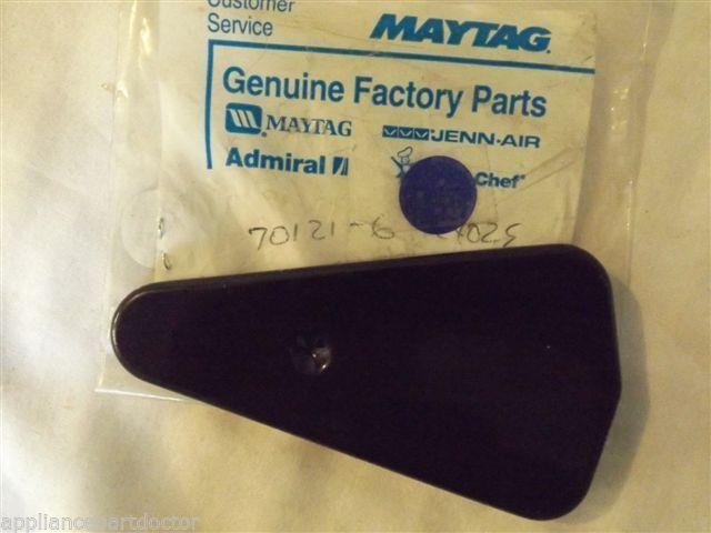 JENN AIR ADMIRAL REFRIGERATOR 70121-6 Cover, Upper Hinge (blk) NEW IN BOX JENN AIR ADMIRAL REFRIGERATOR 70121-6 Cover, Upper Hinge (blk) NEW IN BOX